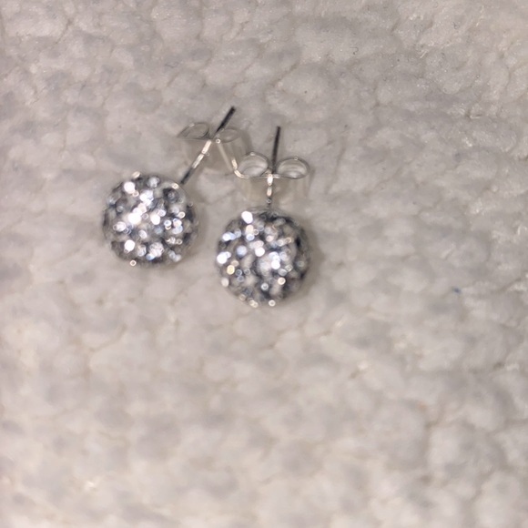 Swarovski CZ / sterling 925 earrings ✨✨✨ NWOT - Picture 5 of 8